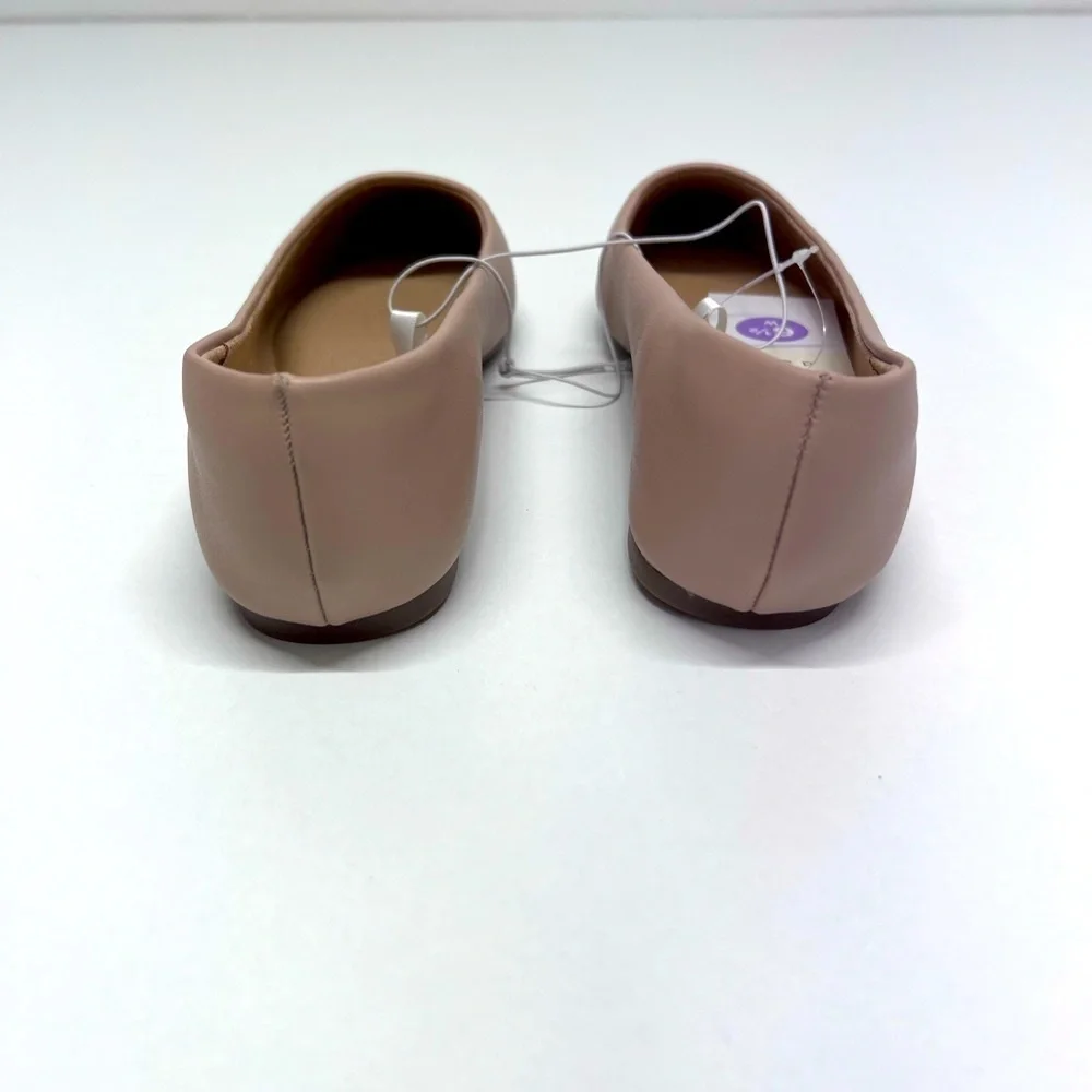 𝅺WOMEN'S Corinna Wide Width Pointed Toe Ballet Flats - A New Day